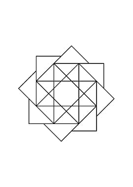 Black and White Geometric
