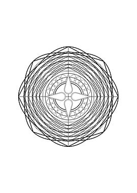 Minimalist Geometric Glyph