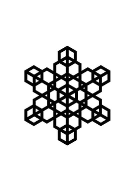 Black and White Glyph Rune