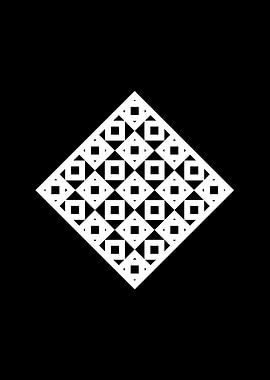 White Sacred Geometry Seal