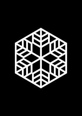 White Sacred Geometry Seal