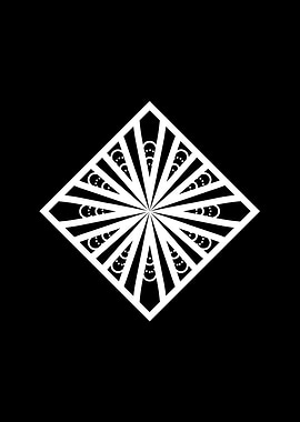 Black Sacred Geometry Rune