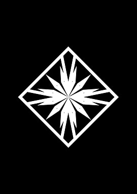 Black and White Glyph Rune