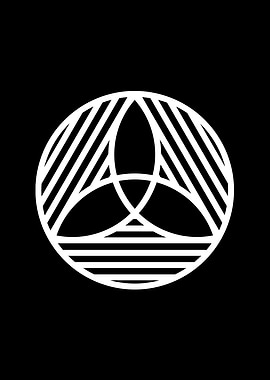 White Sacred Geometry Seal