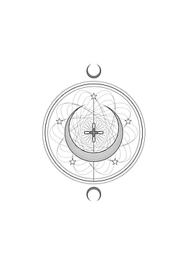 Black and White Geometric