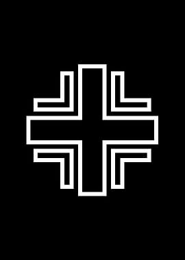 Black and White Geometric