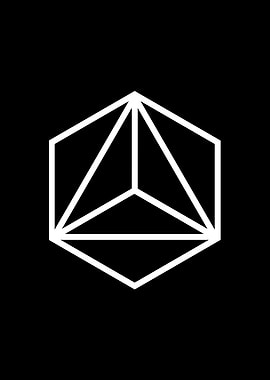 White Sacred Geometry Seal