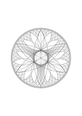 Minimalist Geometric Glyph