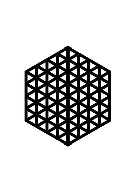 White Sacred Geometry Seal