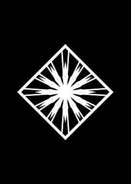 Black and White Glyph Rune