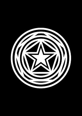 Black Sacred Geometry Rune