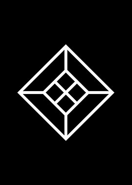 White Sacred Geometry Seal