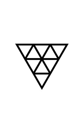 Minimalist Geometric Glyph