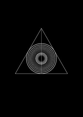 Black Glyph Mandala Rune