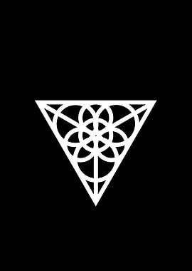 Black Glyph Mandala Rune