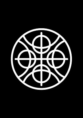 Black and White Glyph Rune