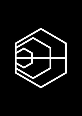 White Glyph Mandala Rune