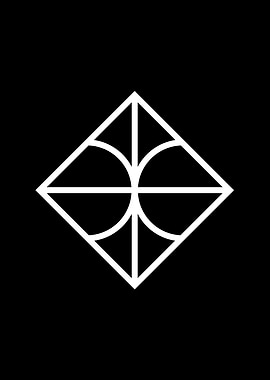 White Sacred Geometry Seal