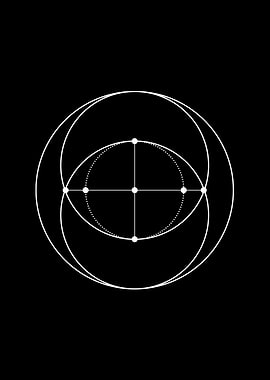 White Glyph Mandala Rune