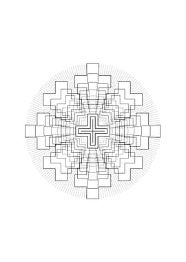 Minimalist Geometric Glyph