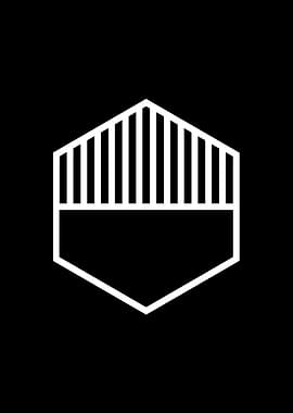 White Sacred Geometry Seal