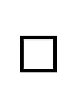 Minimalist Geometric Glyph