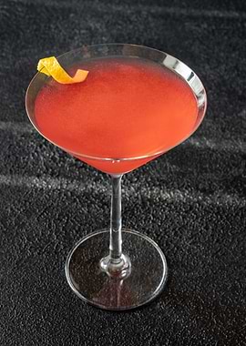 Glass of Cosmopolitan