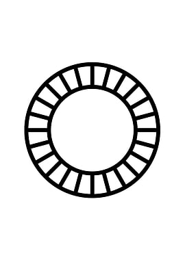 Black and White Geometric