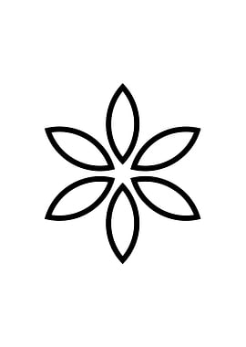 Black Glyph Mandala Rune