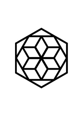 White Sacred Geometry Seal