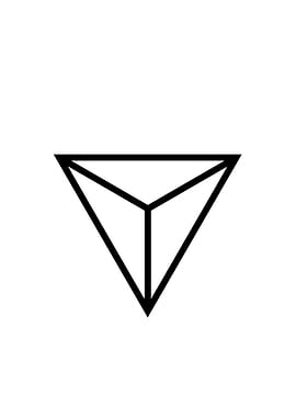 Minimalist Geometric Glyph