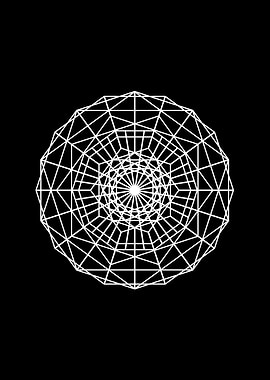 Minimalist Geometric Glyph