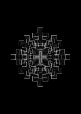 Minimalist Geometric Glyph