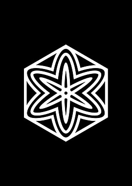 Minimalist Geometric Glyph