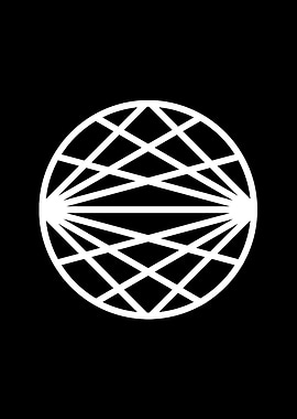 White Glyph Mandala Rune