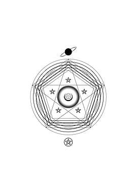 Minimalist Geometric Glyph