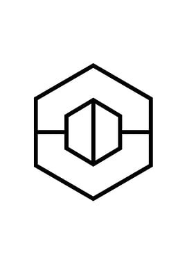 Black Sacred Geometry Rune