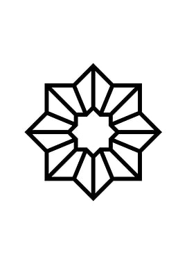 Black Glyph Mandala Rune