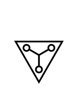 Black and White Glyph Rune