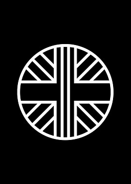 White Glyph Mandala Rune