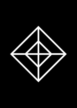 Black Sacred Geometry Rune