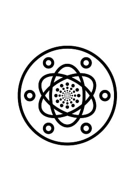 Black and White Glyph Rune