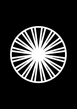 Black and White Glyph Rune