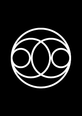 White Glyph Mandala Rune