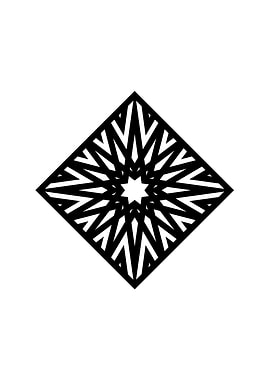 Minimalist Geometric Glyph