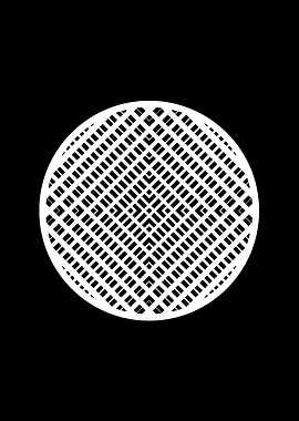 Black Sacred Geometry Rune