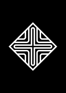 White Sacred Geometry Seal