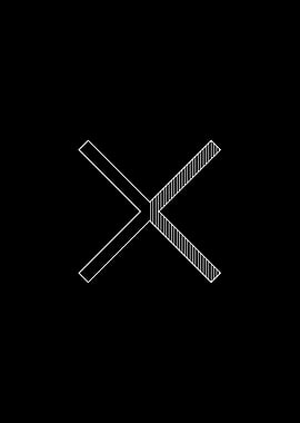 Black and White Geometric