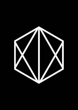 White Glyph Mandala Rune