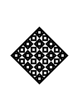 Black and White Glyph Rune